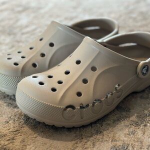 CROCS Women's Mules - Light Beige